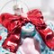 5" Glass Holiday Sweets Wreath Ornament Candy-Themed Christmas Tree Decoration